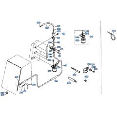 Fuel Filter Assembly for Kubota KH66 Mini Excavator