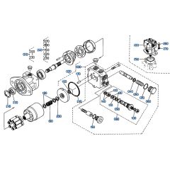 Swivel Motor Assembly for Kubota KH66 Mini Excavator