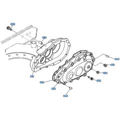 Drive Gear Case Assembly for Kubota KH66 Mini Excavator