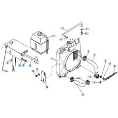 Water Pipe Assembly for Kubota KH90 Mini Excavator