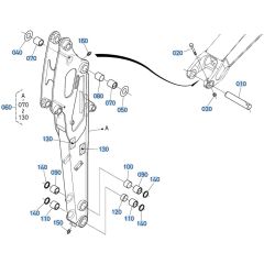 Arm Assembly for Kubota KX030-4 Mini Excavator
