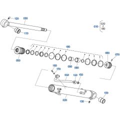 Boom Cylinder Assembly for Kubota KX030-4 Mini Excavator