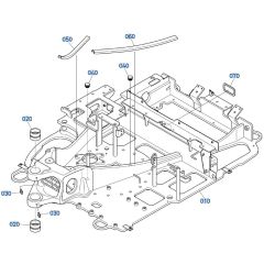 Swivel Frame Assembly for Kubota KX030-4 Mini Excavator