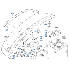 Bonnet Assembly for Kubota KX040-5 Mini Excavator