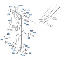 Arm Assembly for Kubota KX040-5 Mini Excavator