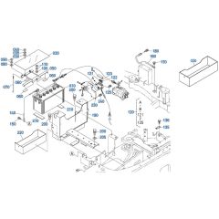 Battery Assembly for Kubota KX080-3 Mini Excavator