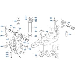 Swing Bracket Assembly for Kubota KX080-3 Mini Excavator