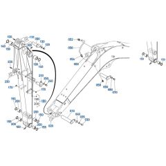 Arm Assembly for Kubota KX080-3 Mini Excavator
