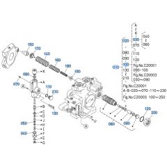 Piston Pump Assembly -1 for Kubota KX080-3 Mini Excavator