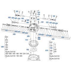 Swivel Motor Assembly for Kubota KX080-3 Mini Excavator