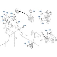 Relay Assembly for Kubota KX080-4s Mini Excavator