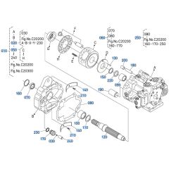 Pump Assembly -1 for Kubota KX080-4s Mini Excavator