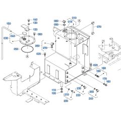 Oil Tank Assembly for Kubota KX080-4s Mini Excavator