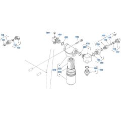 Oil Filter Assembly for Kubota KX080-4s Mini Excavator
