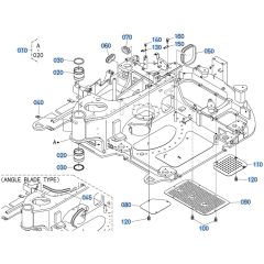 Swing Frame Assembly for Kubota KX080-4s Mini Excavator