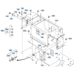 Seat Support Assembly for Kubota KX080-4s Mini Excavator