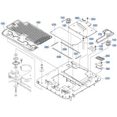 Step Assembly for Kubota KX080-4s Mini Excavator