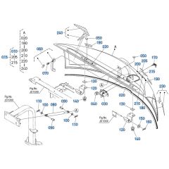 Bonnet Assembly for Kubota KX080-5 Mini Excavator