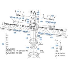 Swivel Motor Assembly for Kubota KX080-5 Mini Excavator