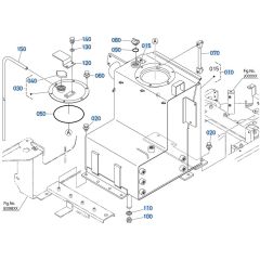 Oil Tank Assembly for Kubota KX080-5 Mini Excavator