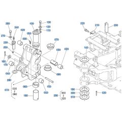 Swing Bracket Assembly for Kubota KX121-3 Mini Excavator