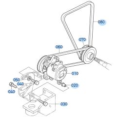 Compressor Assembly for Kubota KX121-3 Mini Excavator