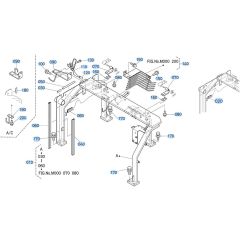 Arch Frame Assembly for Kubota KX121-3 Mini Excavator