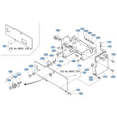 Seat Support Assembly for Kubota KX121-3 Mini Excavator