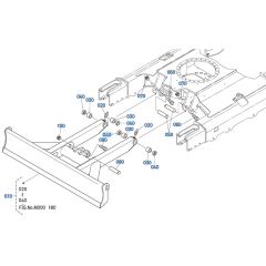 Blade Assembly for Kubota KX161-3s Mini Excavator