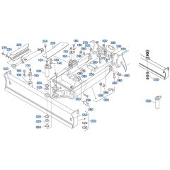 Blade (Angle) Assembly for Kubota KX161-3s Mini Excavator