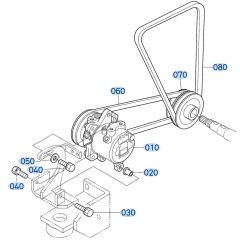 Compressor Assembly for Kubota KX161-3s Mini Excavator