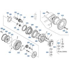 Drive Motor Assembly for Kubota KX161-3s Mini Excavator