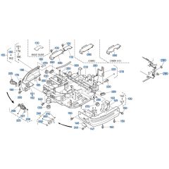 Swing Frame Assembly for Kubota KX161-3s Mini Excavator