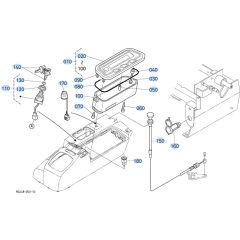 Instrument Panel Assembly for Kubota KX91-3s Mini Excavator