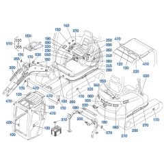 Decals for Kubota KX91-3s Mini Excavator