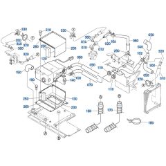Heater Assembly for Kubota KX91-3s Mini Excavator