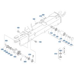 Track Roller Assembly for Kubota KX91-3s Mini Excavator