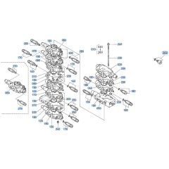 Control Valve Assembly for Kubota KX91-3s Mini Excavator