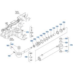 Swing Cylinder for Kubota U10-5