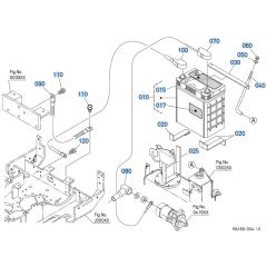 Battery Assembly for Kubota U10-5
