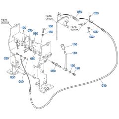 Accelerator Lever for Kubota U10-5