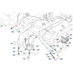 Fuel Pump Assembly for Kubota U17-5 Mini Excavator