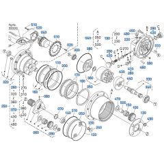 Drive Motor Assembly for Kubota U17-5 Mini Excavator