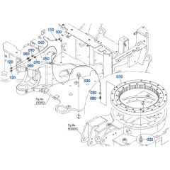 Swivel Bearing Assembly for Kubota U17-5 Mini Excavator
