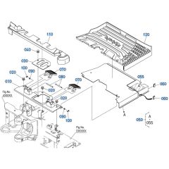 Step Assembly for Kubota U17-5 Mini Excavator