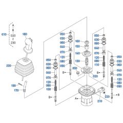 Pilot Valve Assembly for Kubota U17-5 Mini Excavator