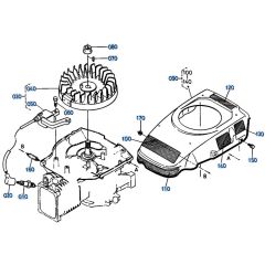 Magneto Assembly for Kubota W5021-PC Mower