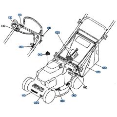 Decals for Kubota W5021-PC Mower