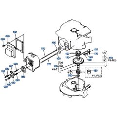 Camshaft Assembly for Kubota W5021-PC Mower