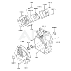 Cylinder/Crankcase Kawasaki